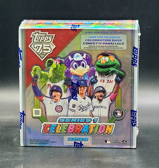 2026 Topps Series 1 Baseball Celebration Mega Box
