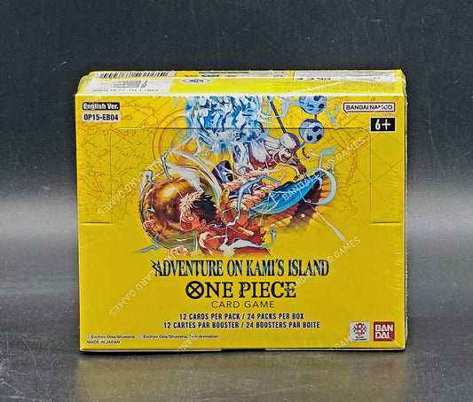 PRE-ORDER One Piece Adventure on Kami's Island Booster Box (OP15-EB04)