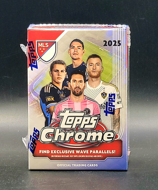 2025 Topps MLS Chrome Soccer Blaster Box
