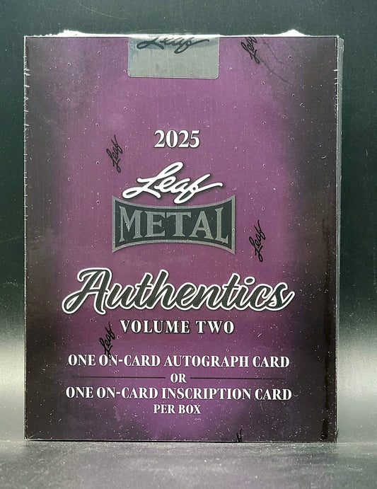 2025 Leaf Metal Authentics Volume 2 Hobby Box