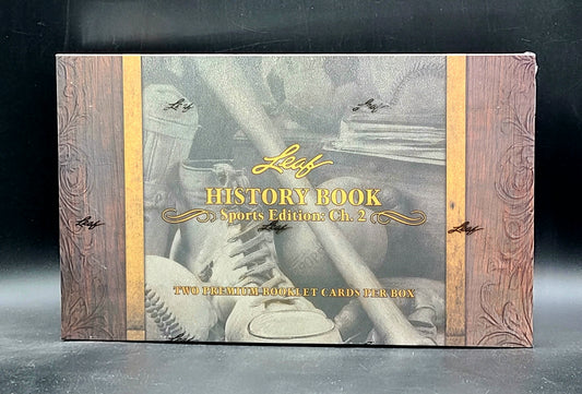 2025 Leaf History Book Sports Edition Chapter 2 Box
