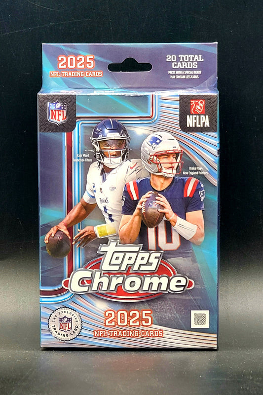 2025 Topps Chrome Football Hanger Box
