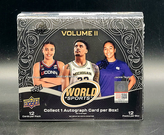 2025 Upper Deck World of Sports Volume 2 Hobby Box