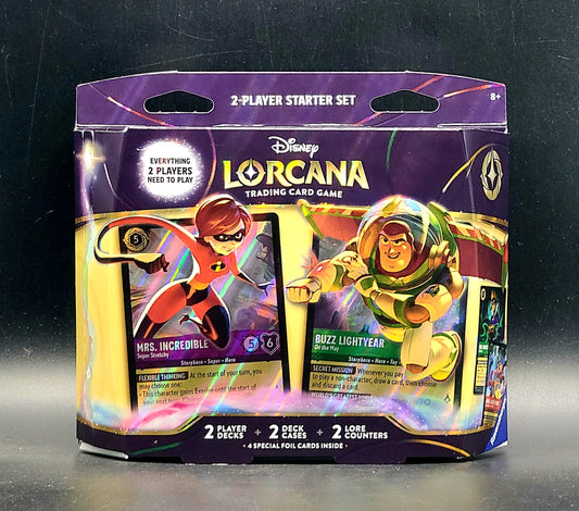 PRE-ORDER Lorcana: Wilds Unknown 2 Player Starter Set