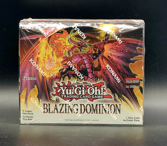 Yu-Gi-Oh: Blazing Dominion 1st Edition Booster Box