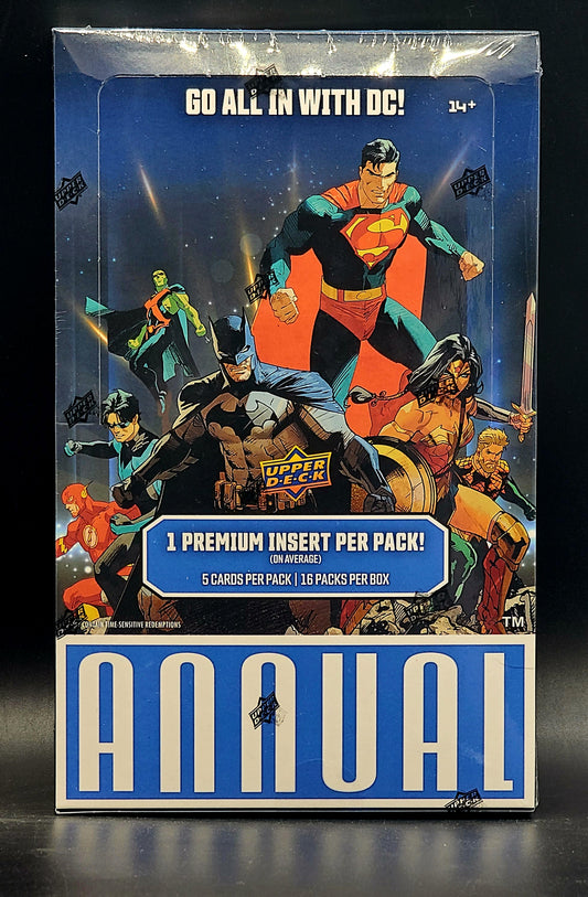 2024/25 Upper Deck DC Annual Hobby Box