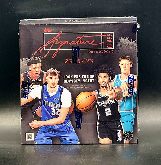 2025/26 Topps Signature Class Basketball Mega Box