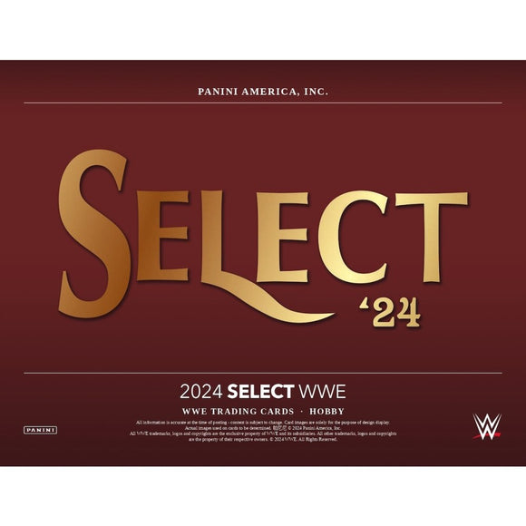 PRE-ORDER 2024 Panini Select WWE Hobby Box