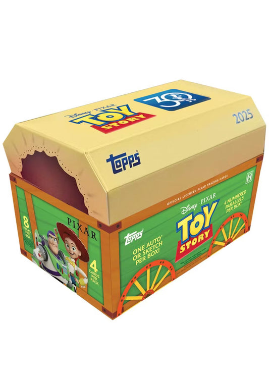 PRE-ORDER 2025 Topps Pixar Crystal 30 Years of Toy Story Hobby Box