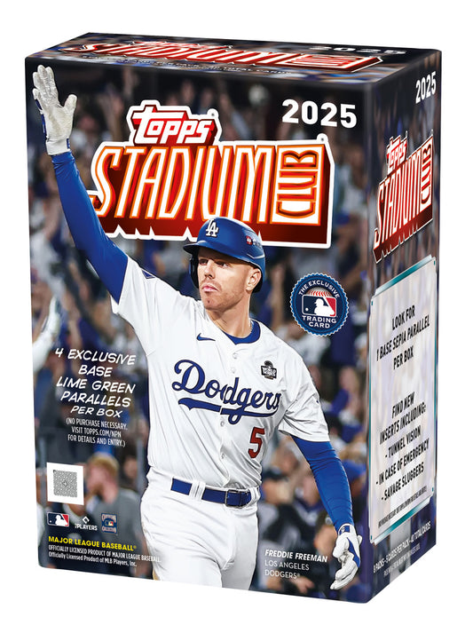 PRE-ORDER 2025 Topps Stadium Club Baseball Blaster Box