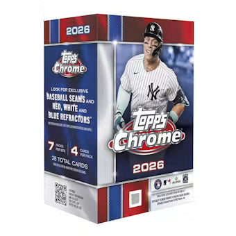 PRE-ORDER 2026 Topps Chrome Baseball Value Box