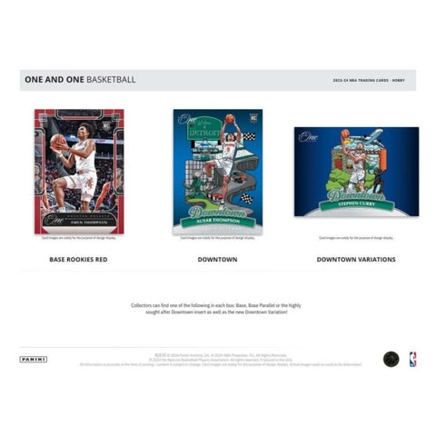 2023/24 Panini One & One Basketball Hobby Box