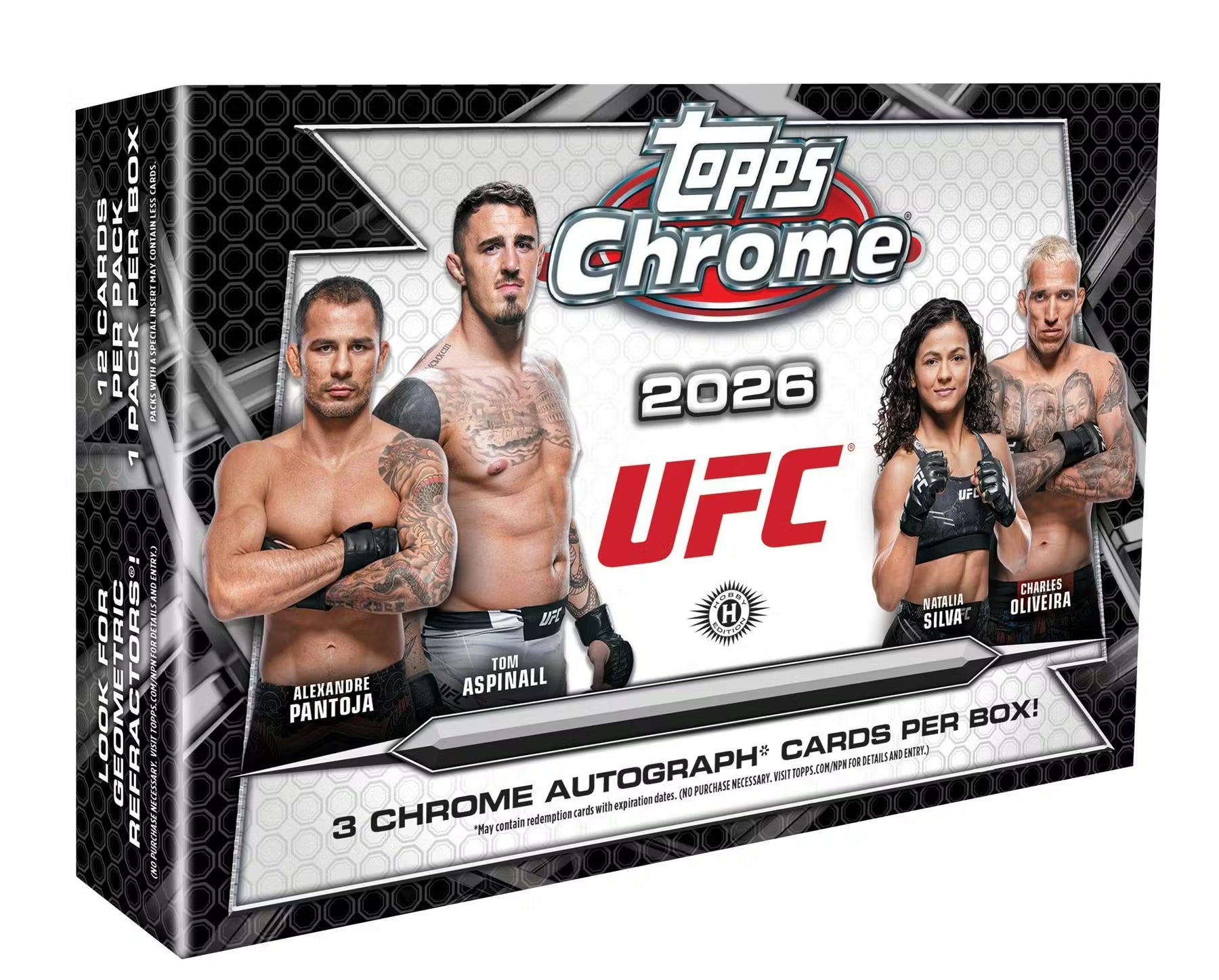 PRE-ORDER 2026 Topps UFC Chrome Delight Box – Mojobreak Shop
