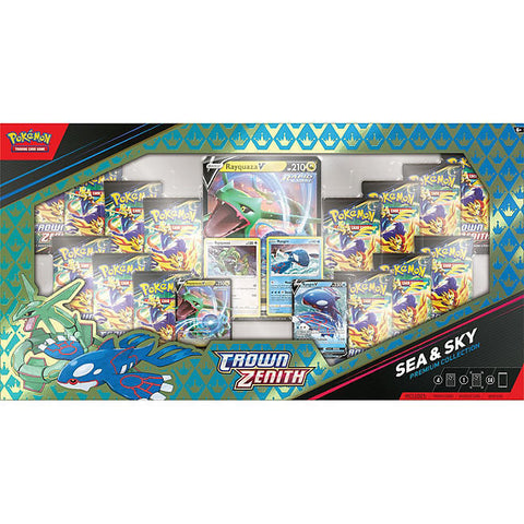 Pokémon Crown Zenith Sky and Sea Collectors Box