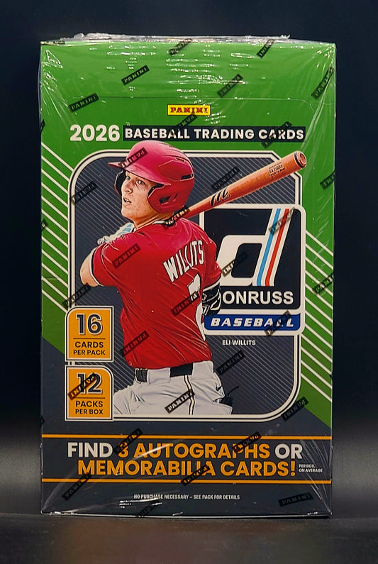 2026 Panini Donruss Baseball Hobby Box
