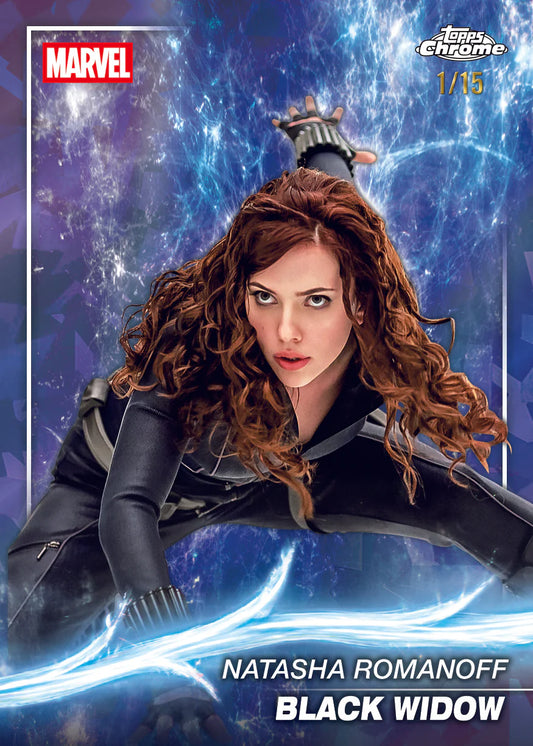 2025 Topps Marvel Studios Chrome Sapphire Edition Box