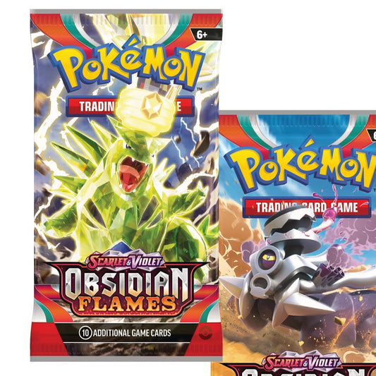 Pokemon Scarlet & Violet Obsidian Flames Booster Single Pack