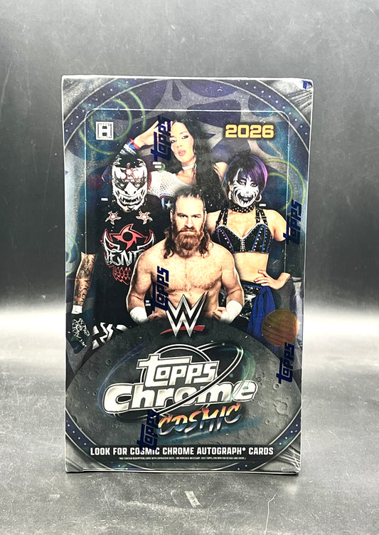 PRE-ORDER 2026 Topps Cosmic Chrome WWE Hobby Box