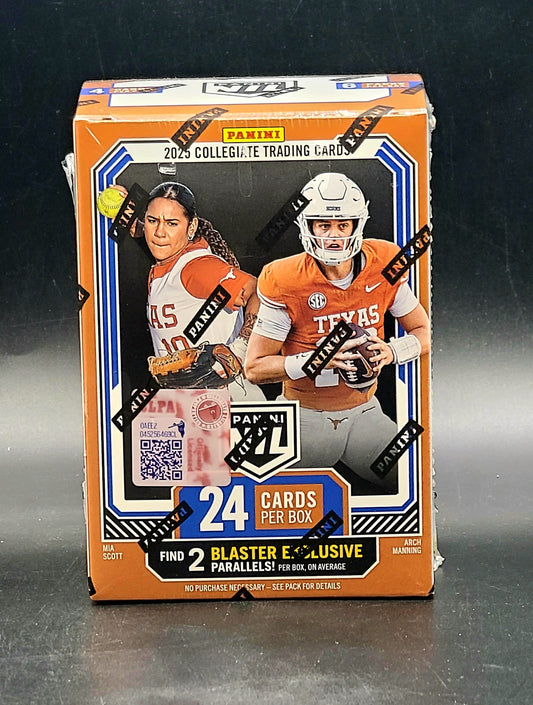 2025 Panini University of Texas NIL Trading Card Box Blaster
