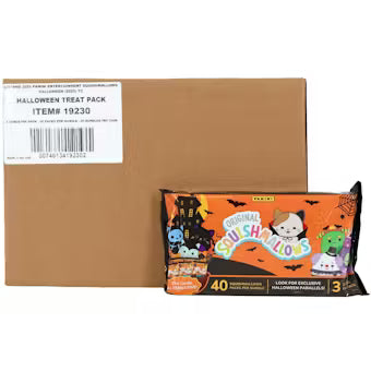 2025 Panini Squishmallows Halloween 40 Pack Box - 20 Box Case