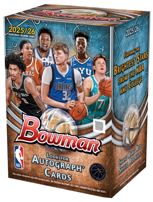 PRE-ORDER 2025/26 Bowman Basketball Blaster Box