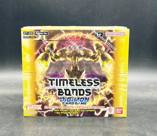 Digimon Timeless Bonds Booster Box BT-26