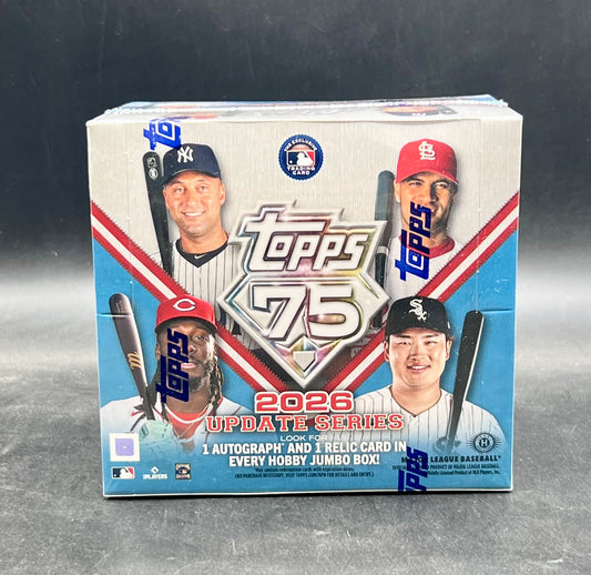 2026 Topps Update Series Baseball Jumbo Box