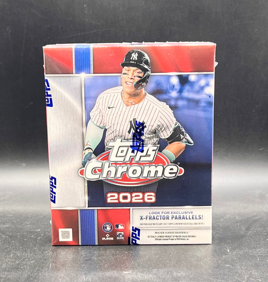 2026 Topps Chrome Baseball Mega Box