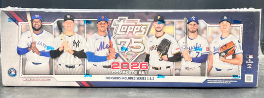 PRE-ORDER 2026 Topps Baseball Complete Factory Set Hobby Box