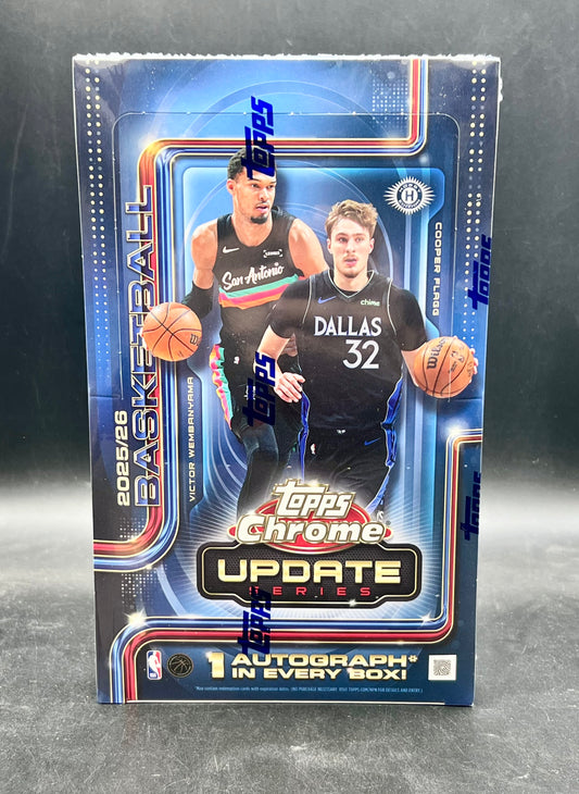 2025/26 Topps Chrome Update Basketball Hobby Single Pack