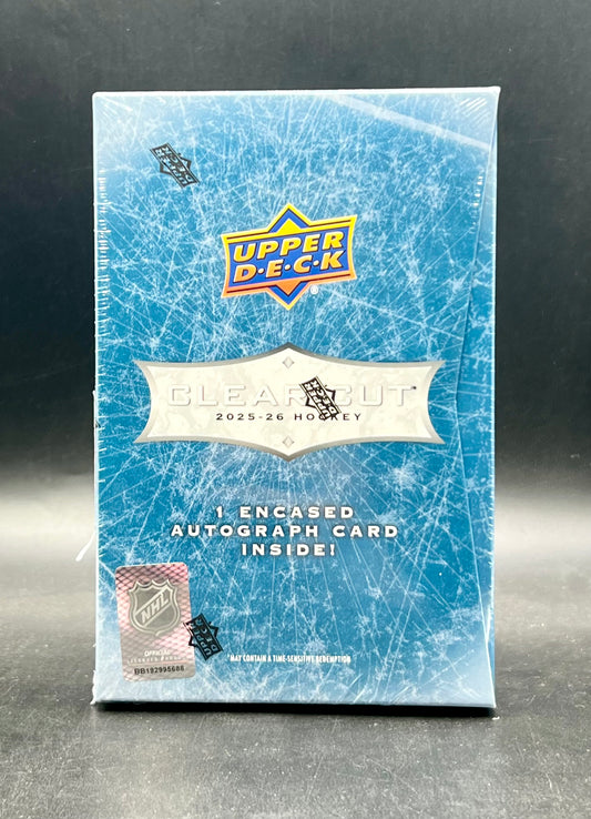 2025/26 Upper Deck Clear Cut Hockey Hobby Box