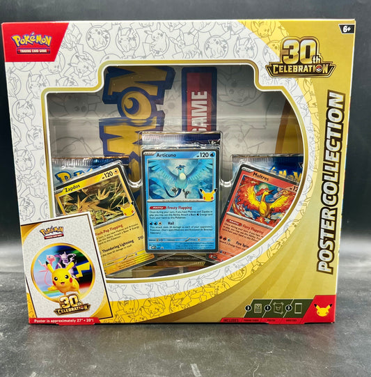 Pokemon 30th Celebration Poster Collection Box
