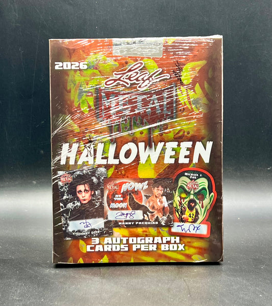 2026 Leaf Metal Halloween Box