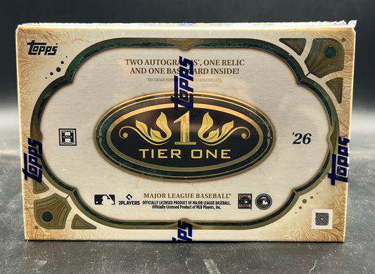 2026 Topps Tier One Baseball Hobby