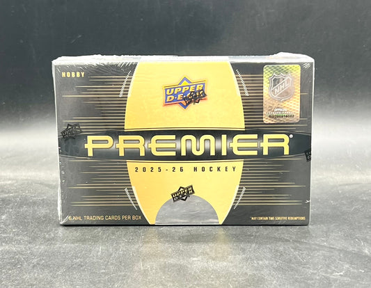 2025/26 Upper Deck Premier Hockey Hobby Box