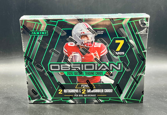 2026 Panini Obsidian Football Hobby Box