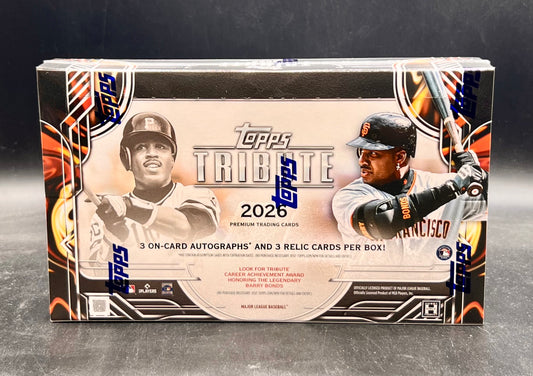 2026 Topps Tribute Baseball Hobby Box