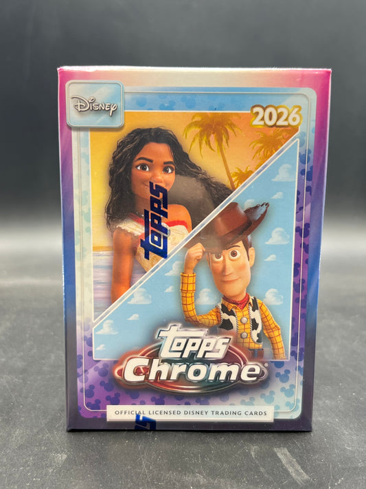 2026 Topps Chrome Disney Blaster Box