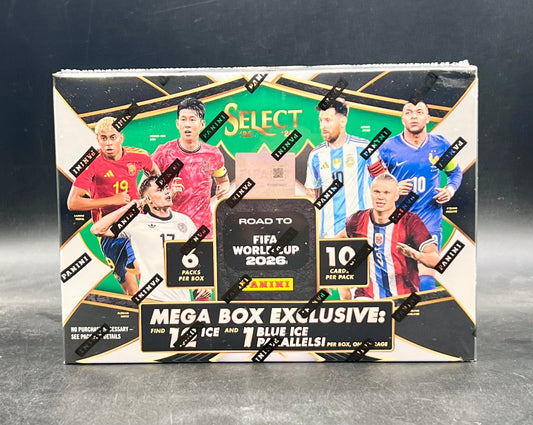 2025/26 Panini Select Road to the World Cup Hobby Mega Box