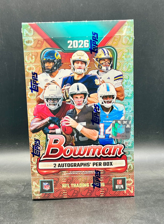 PRE-ORDER 2026 Bowman Football Hobby Box