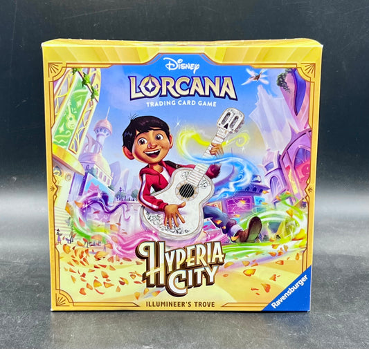PRE-ORDER Lorcana Hyperia City Trove Box