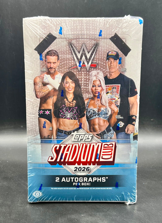 2026 Topps Stadium Club WWE Wrestling Hobby Box