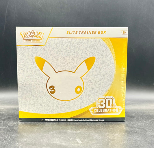 PRE-ORDER Pokemon 30th Celebration Elite Trainer Box