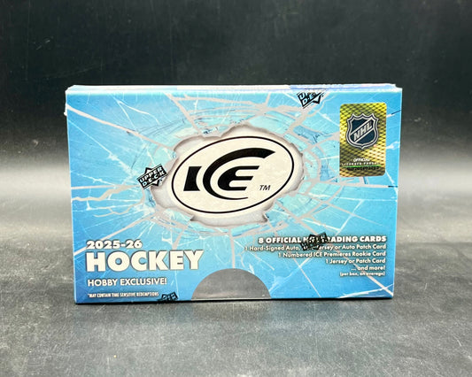 PRE-ORDER 2025/26 Upper Deck Ice Hockey Hobby Box