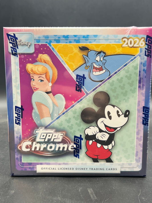 2026 Topps Chrome Disney Mega Box