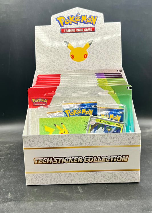 Pokemon 30th Celebration Tech Sticker Collection