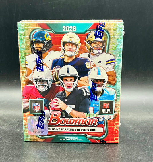 2026 Bowman Football Mega Box