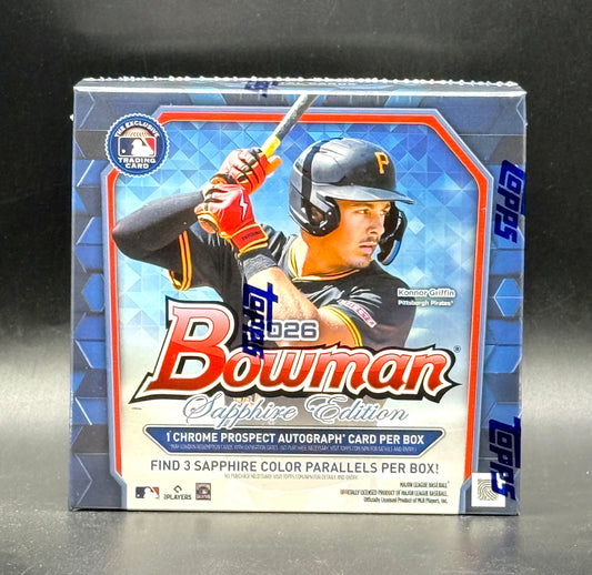 2026 Bowman Baseball Sapphire Box