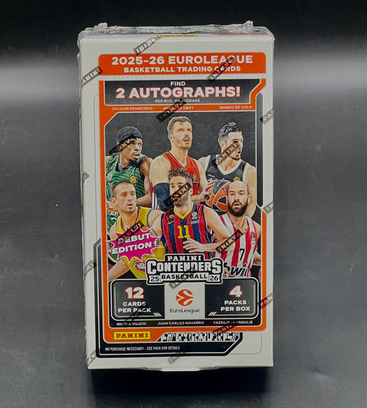 2025/26 Panini Contenders EuroLeague Box Hobby