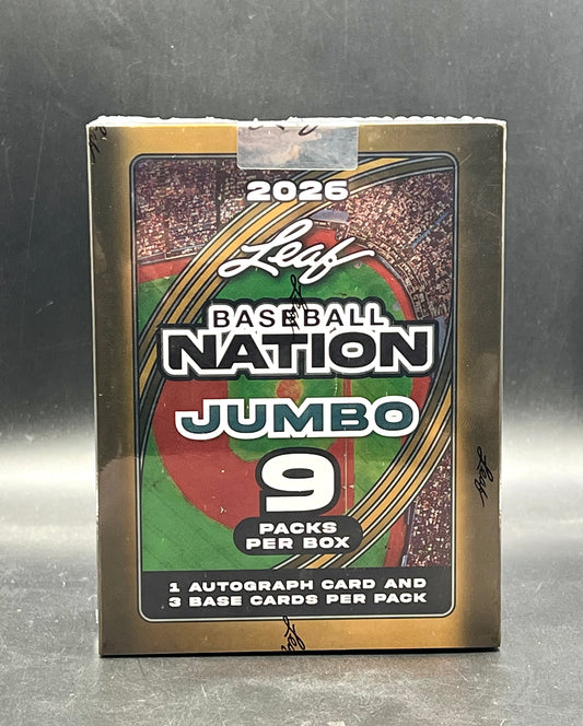 2026 Leaf Baseball Nation Jumbo Box